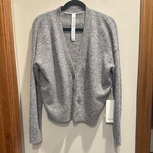 Lululemon NWT Alpaca Wool Cardigan
